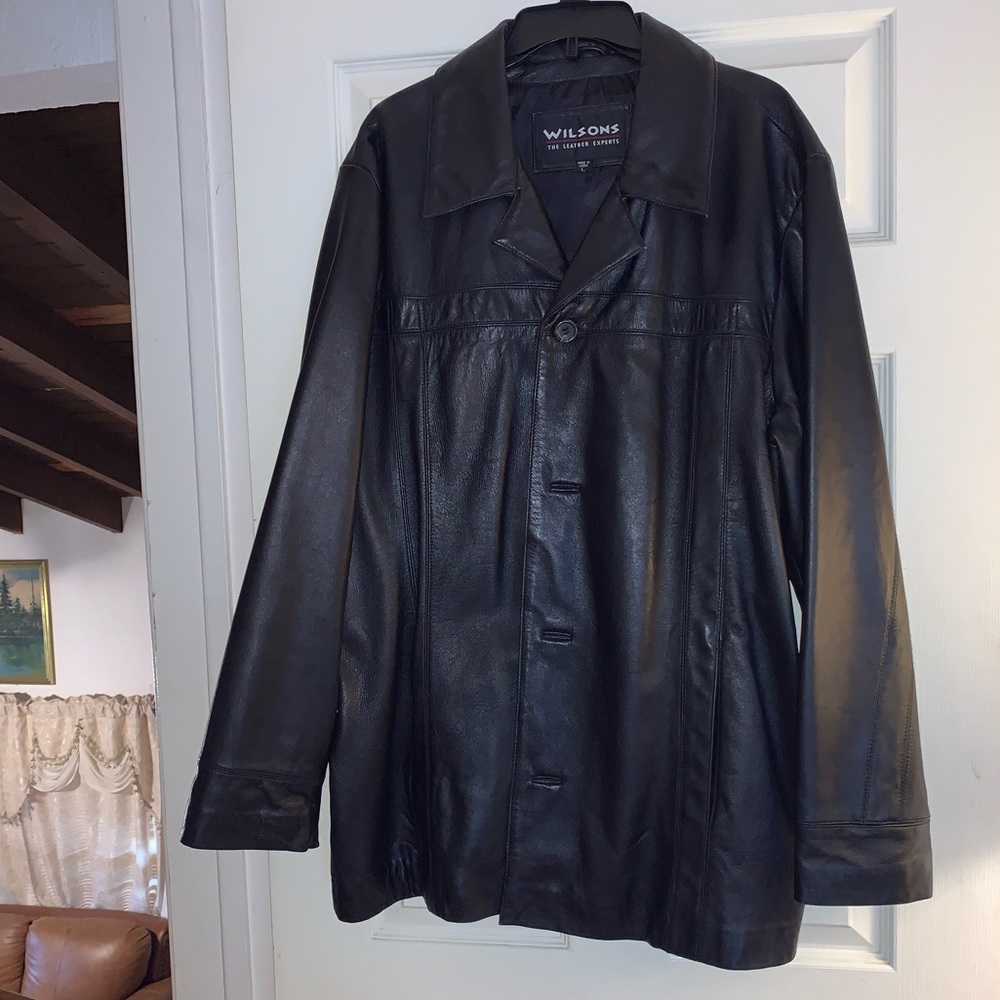 Leather jacket